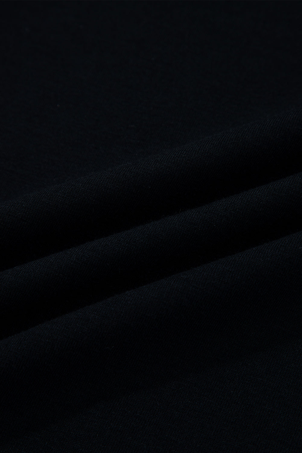 Asymmetric Seam Detail Solid Color Long Sleeve Top
