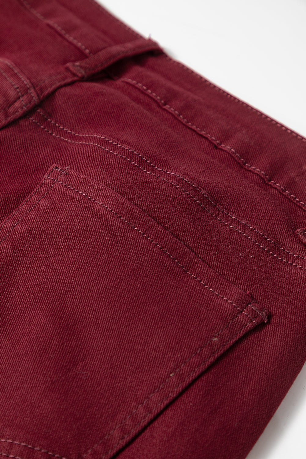 Dahlia Loose Straight High Waist Solid Color Jeans