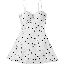 Sexy squares design Swimdress