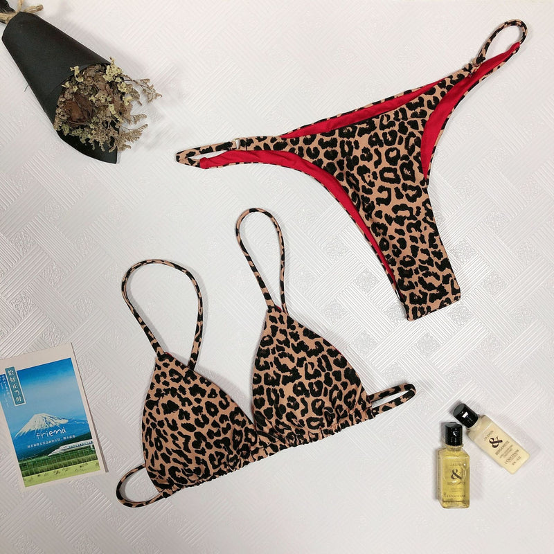 Sexy Leopard bikini swimwear
