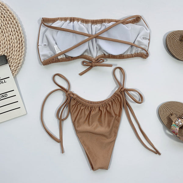 Strapy Beach Sexy Bikini Swimwear