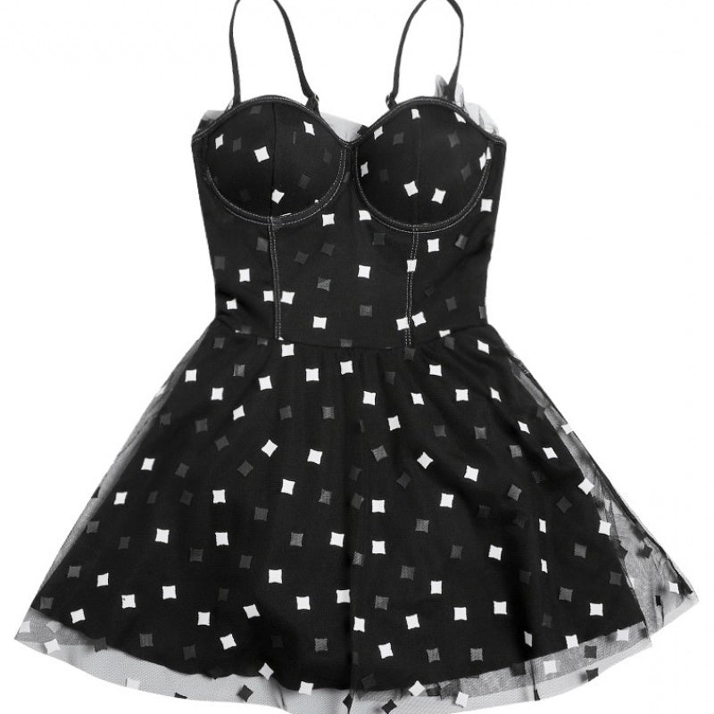 Sexy squares design Swimdress