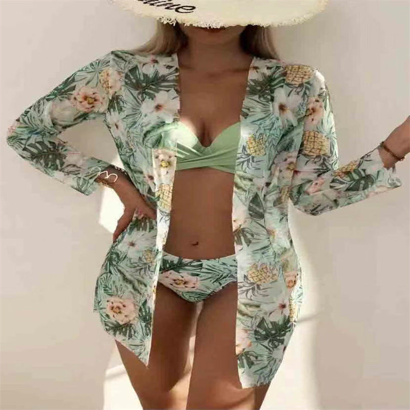 Sexy Women Three-piece Swimsuit