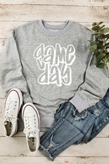 Game Day Crew Neck Sweatshirt