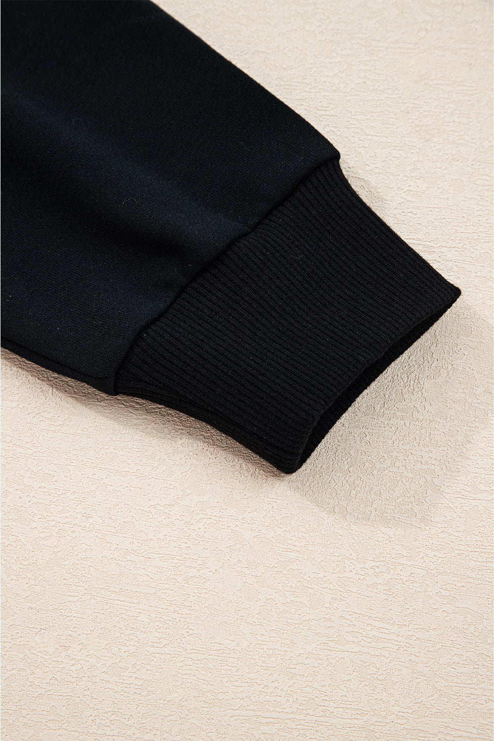 Varsity Striped Detail Drop Shoulder Oversized Sweatshirt