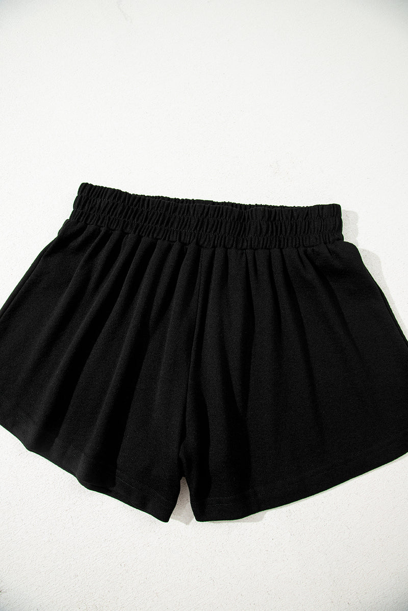 Crop Tank Top Shorts with Cardigan Lounge Set