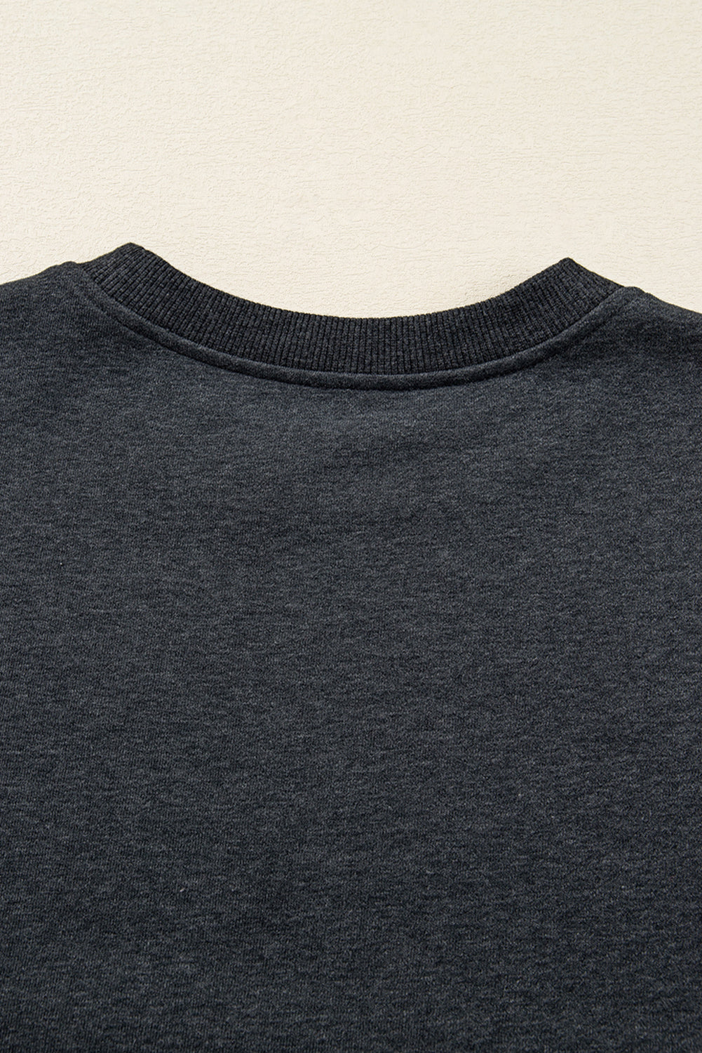 Grey Cowboy Queen Card Drop Shoulder Graphic Sweatshirt