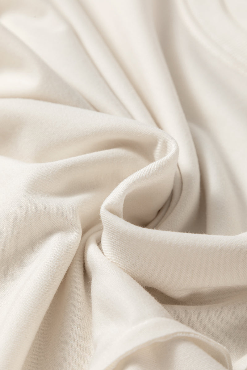 Contrast Plaid Long Sleeve Exposed Seam Patchwork Top