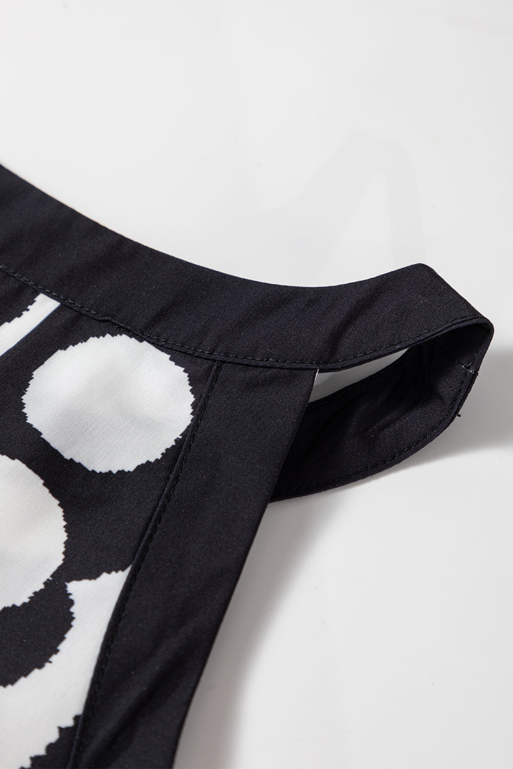 Abstract Dot Flower Print Tank Top