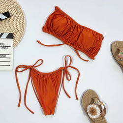 Strapy Beach Sexy Bikini Swimwear