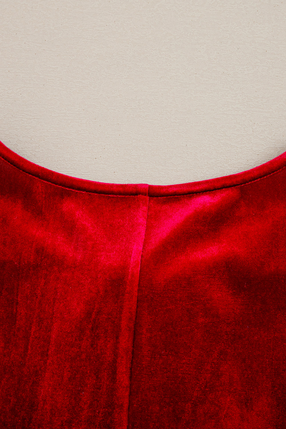 Bowknot Decor High Waist Velvet Mini Dress
