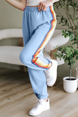Counting Rainbows High Waist Sweatpants