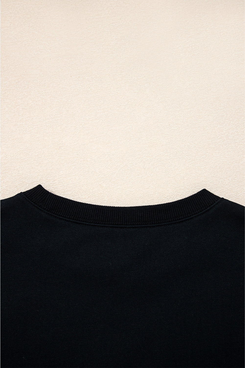 Varsity Striped Detail Drop Shoulder Oversized Sweatshirt