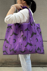 Goth Halloween Oxford Cloth Large Capacity Foldable Tote Bag