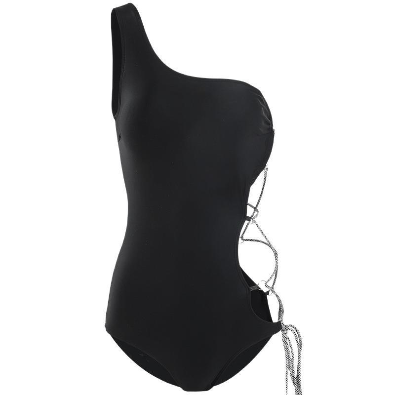New Bikini Ins One-shoulder Sexy Strappy Swimsuit Women