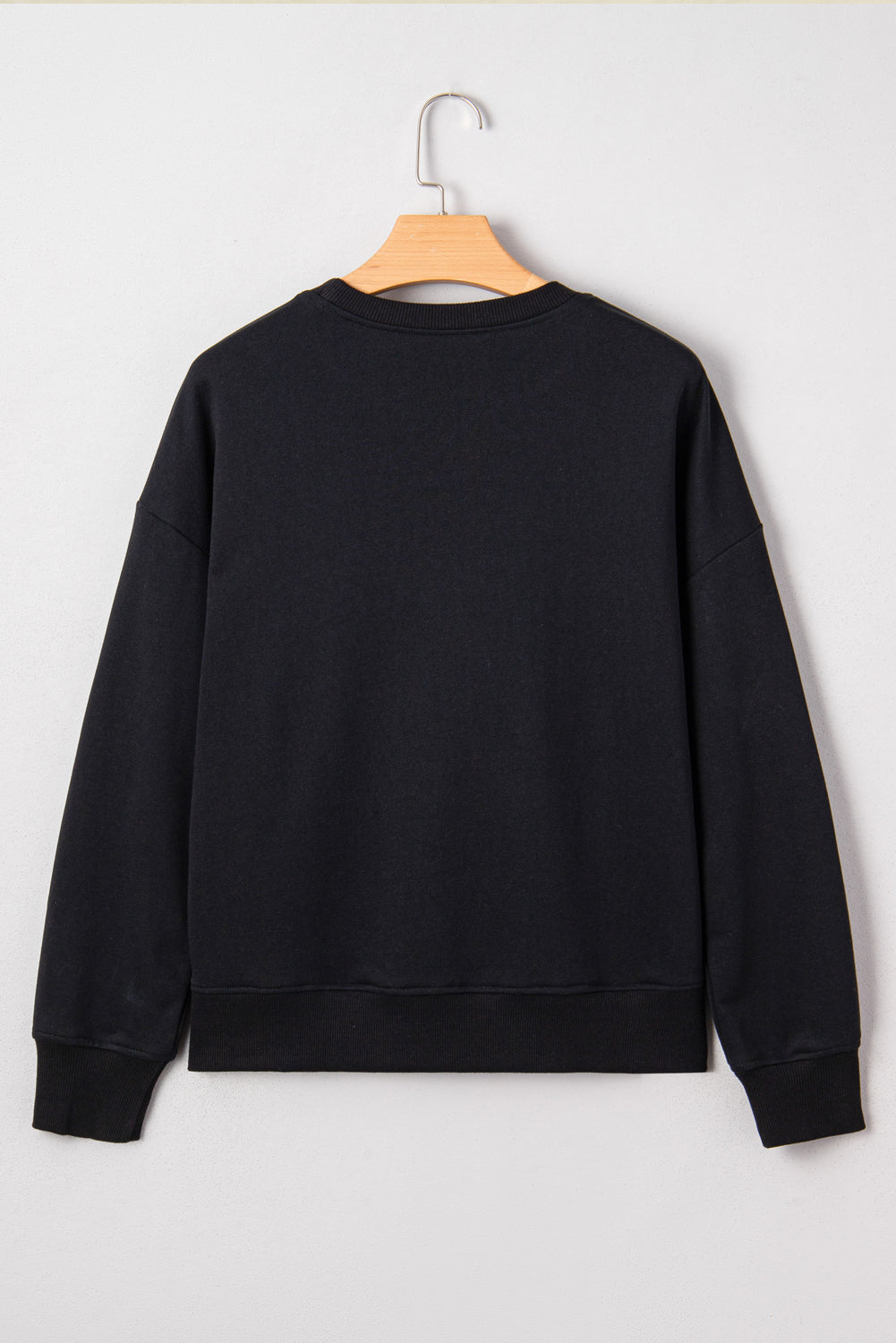 Chenille Game Day Graphic Drop Shoulder Sweatshirt