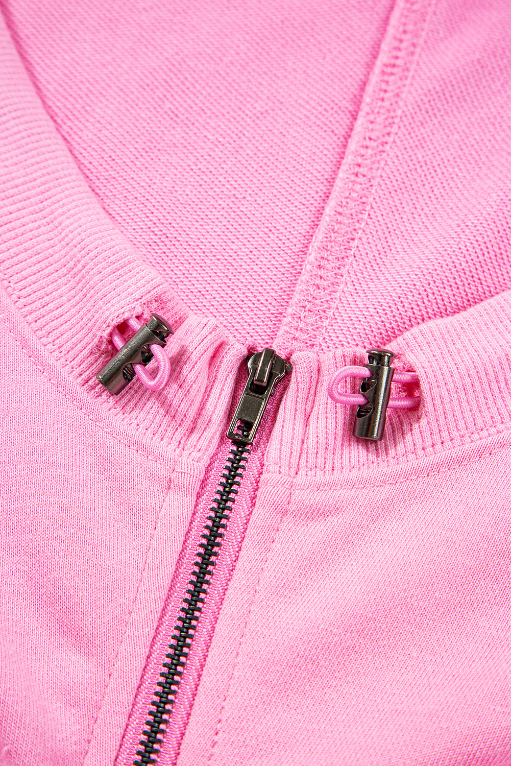 Checkered Patchwork Kangaroo Pocket Half Zipper Hoodie