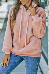 Warm Furry Pullover Hoodie