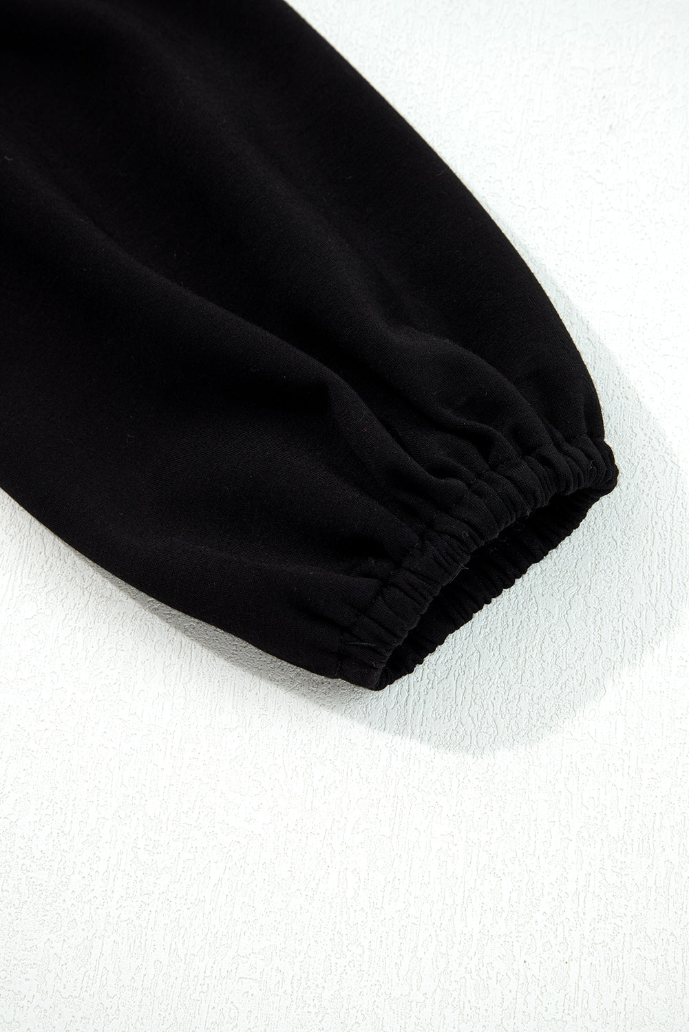 Solid Color Ruched Detail Long Sleeve Midi Dress