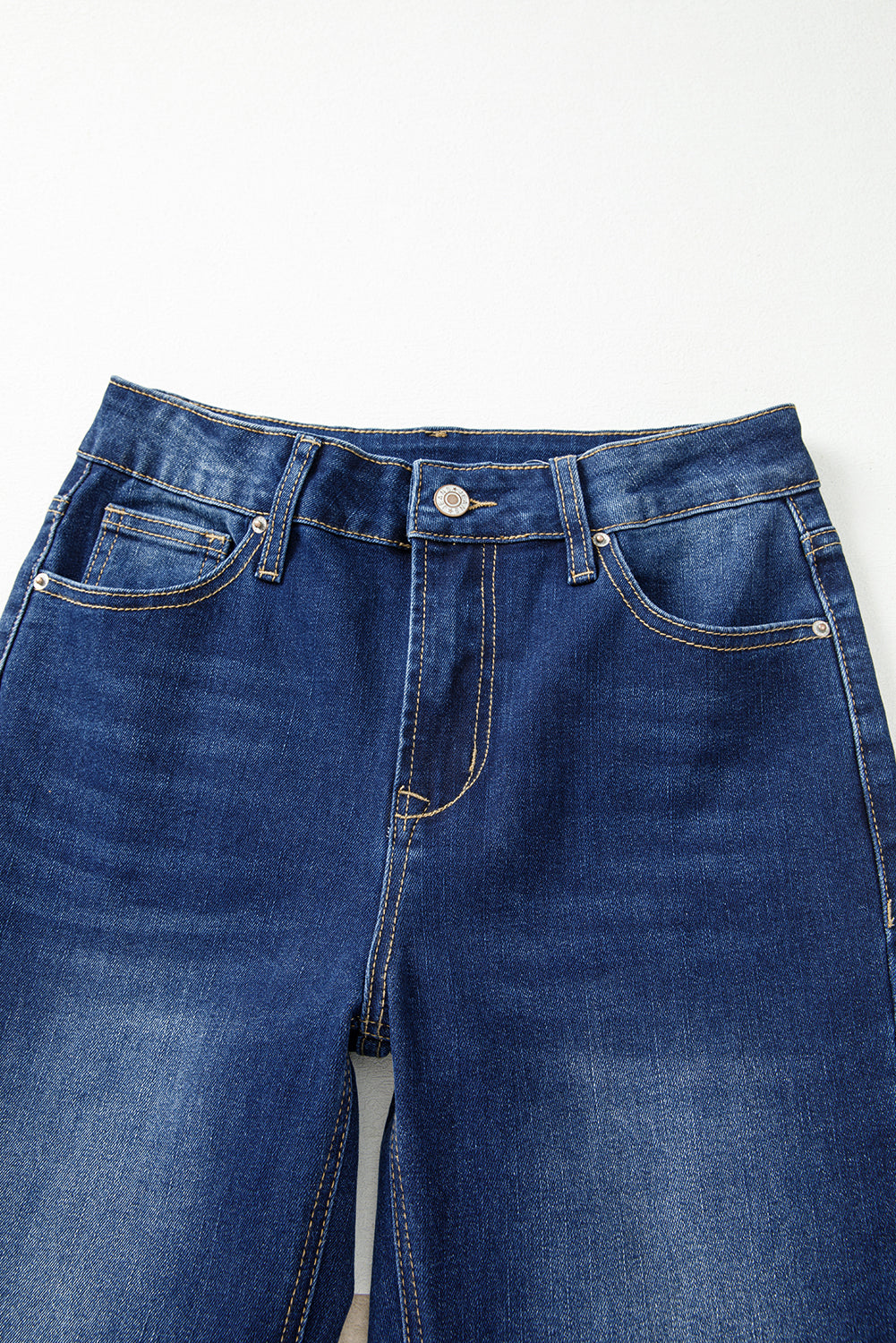 Western Stitch Patched Pocket Bootcut Jeans