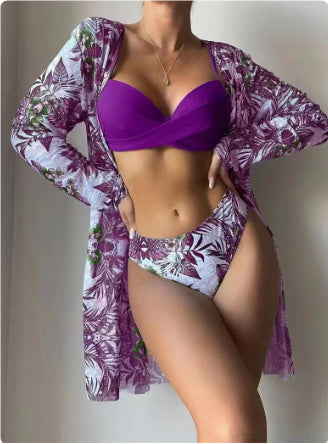Sexy Women Three-piece Swimsuit