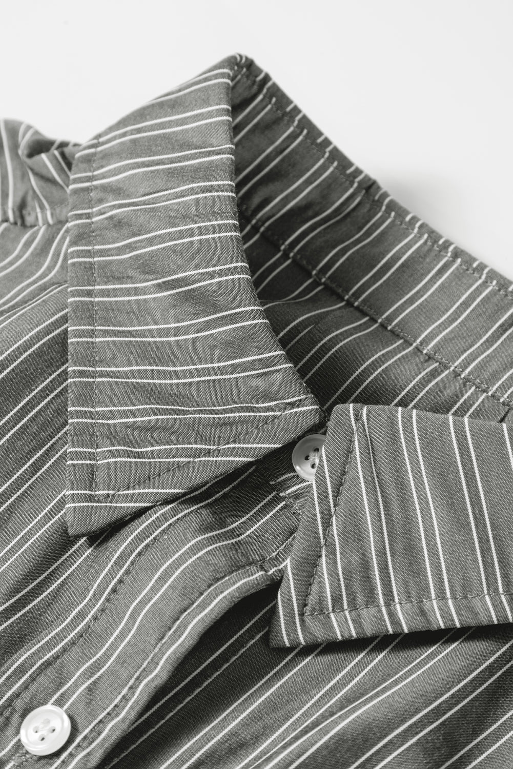 Stripe Button Up Oversized Casual Shirt