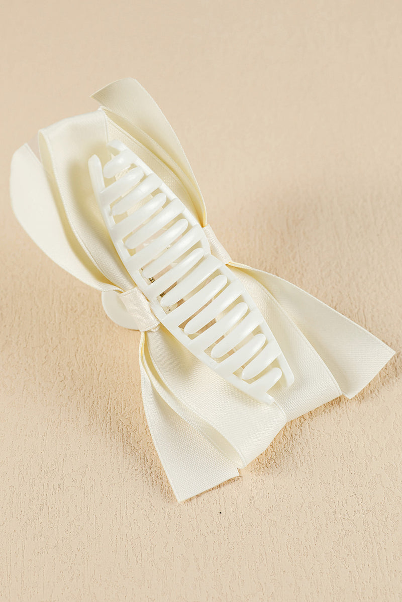 Bow Decor Large Hair Claw Clip