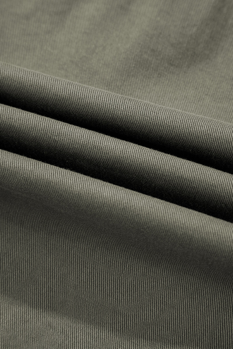 Bay Ruffled Patchwork Denim Jacket Vest