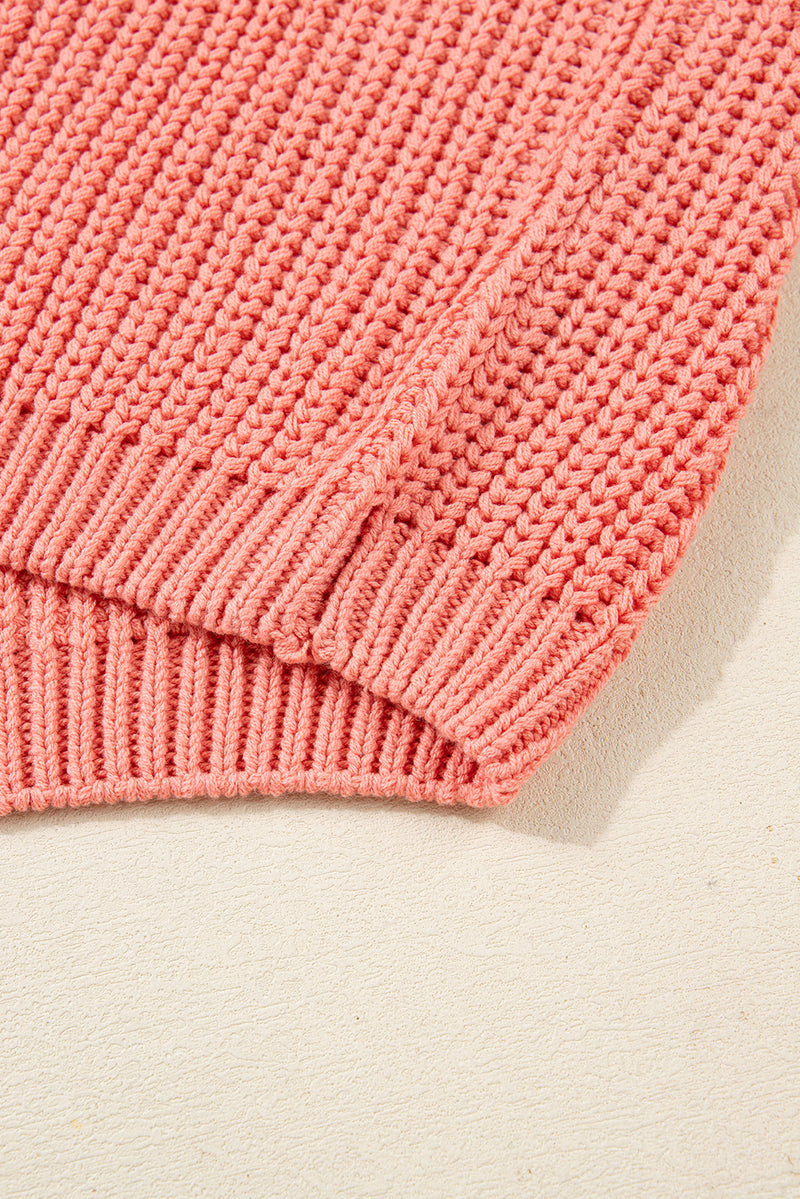 Pumpkin Embroidered Thanksgiving Holiday Sweater