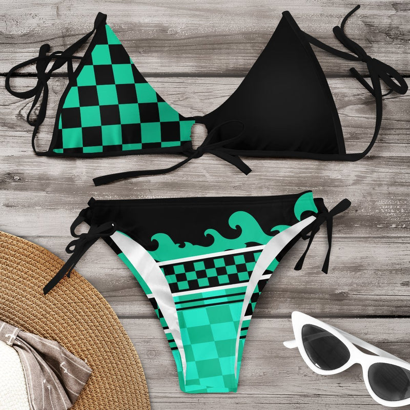 Anime style Summer Bikini Swimsuit Outfit Women