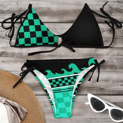 Anime style Summer Bikini Swimsuit Outfit Women