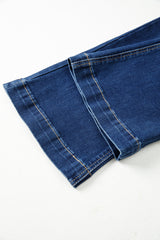 Western Stitch Patched Pocket Bootcut Jeans