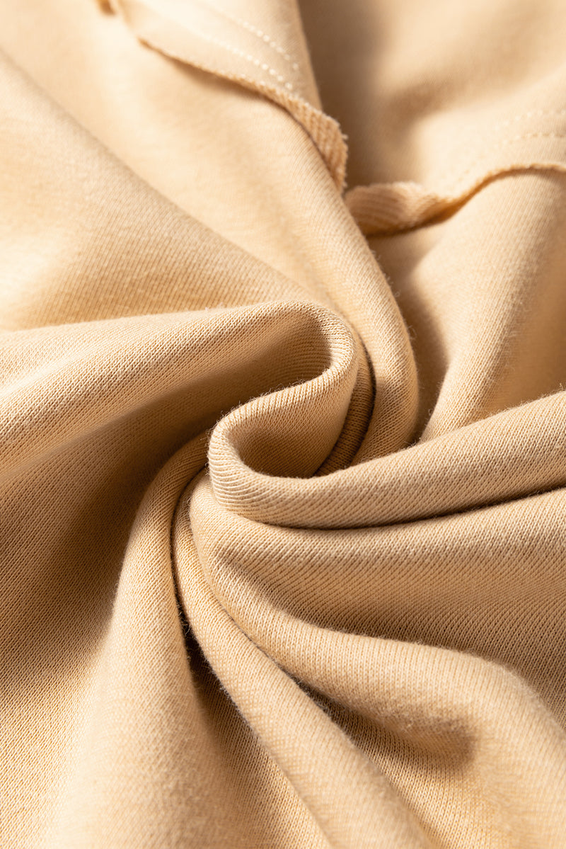 Exposed Seam Floral Mixed Patchwork Relaxed Plus Size Top