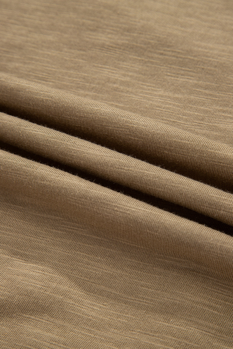 Flower Patched Exposed Seam Bracelet Sleeve Oversized T Shirt