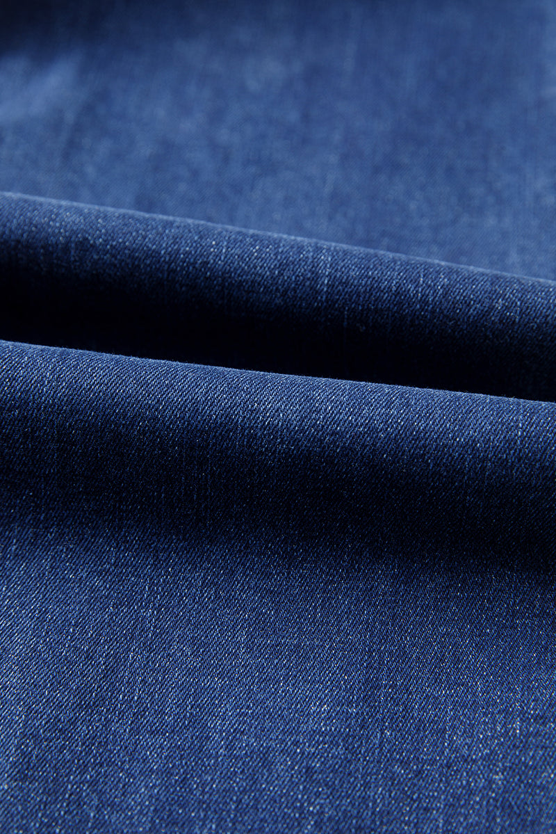 Western Stitch Patched Pocket Bootcut Jeans