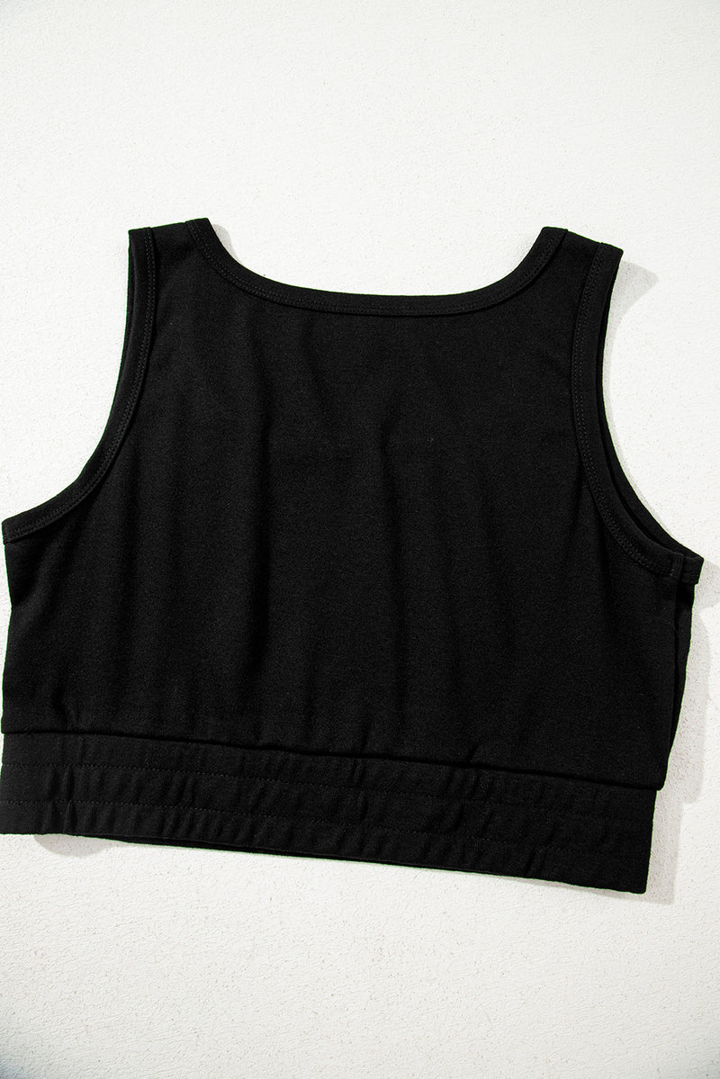 Crop Tank Top Shorts with Cardigan Lounge Set