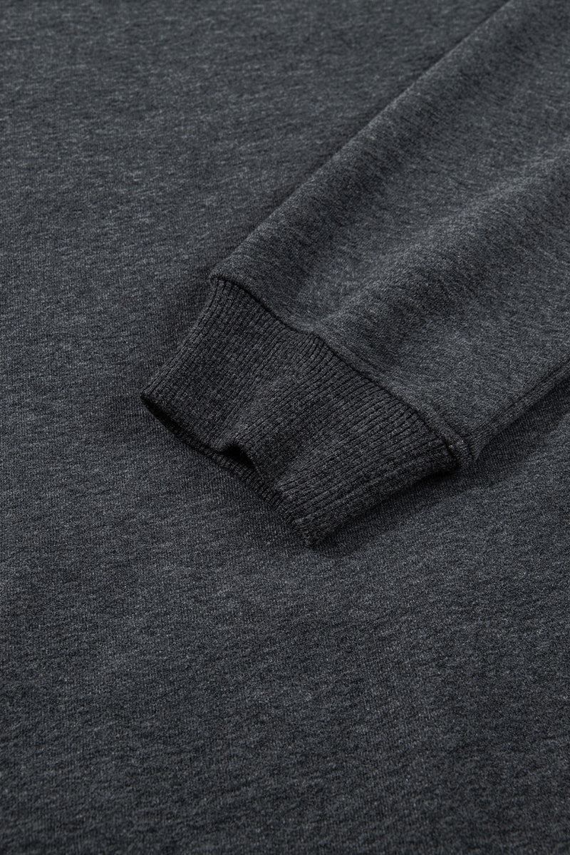 Grey Cowboy Queen Card Drop Shoulder Graphic Sweatshirt